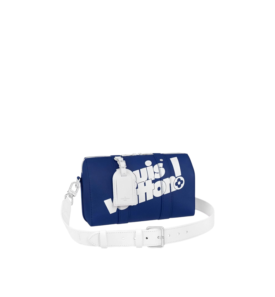 Louis Vuitton Virgil Abloh City Keepall Blue