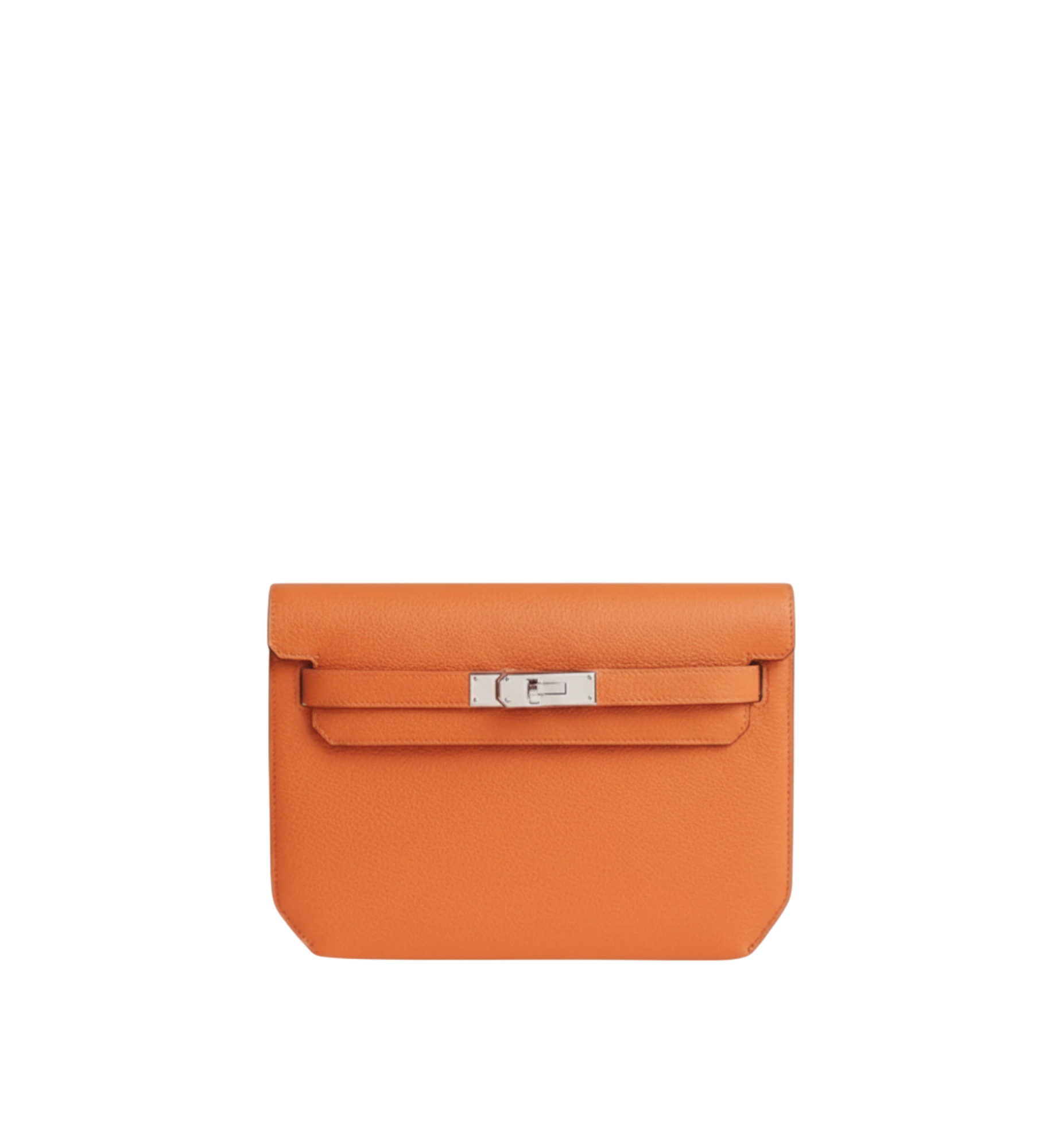 Hermès Kelly 25 Depeches Orange (93) Epsom PHW