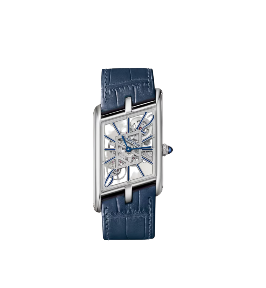 Cartier Tank Asymétrique skeleton watch Ref. WHTA0012