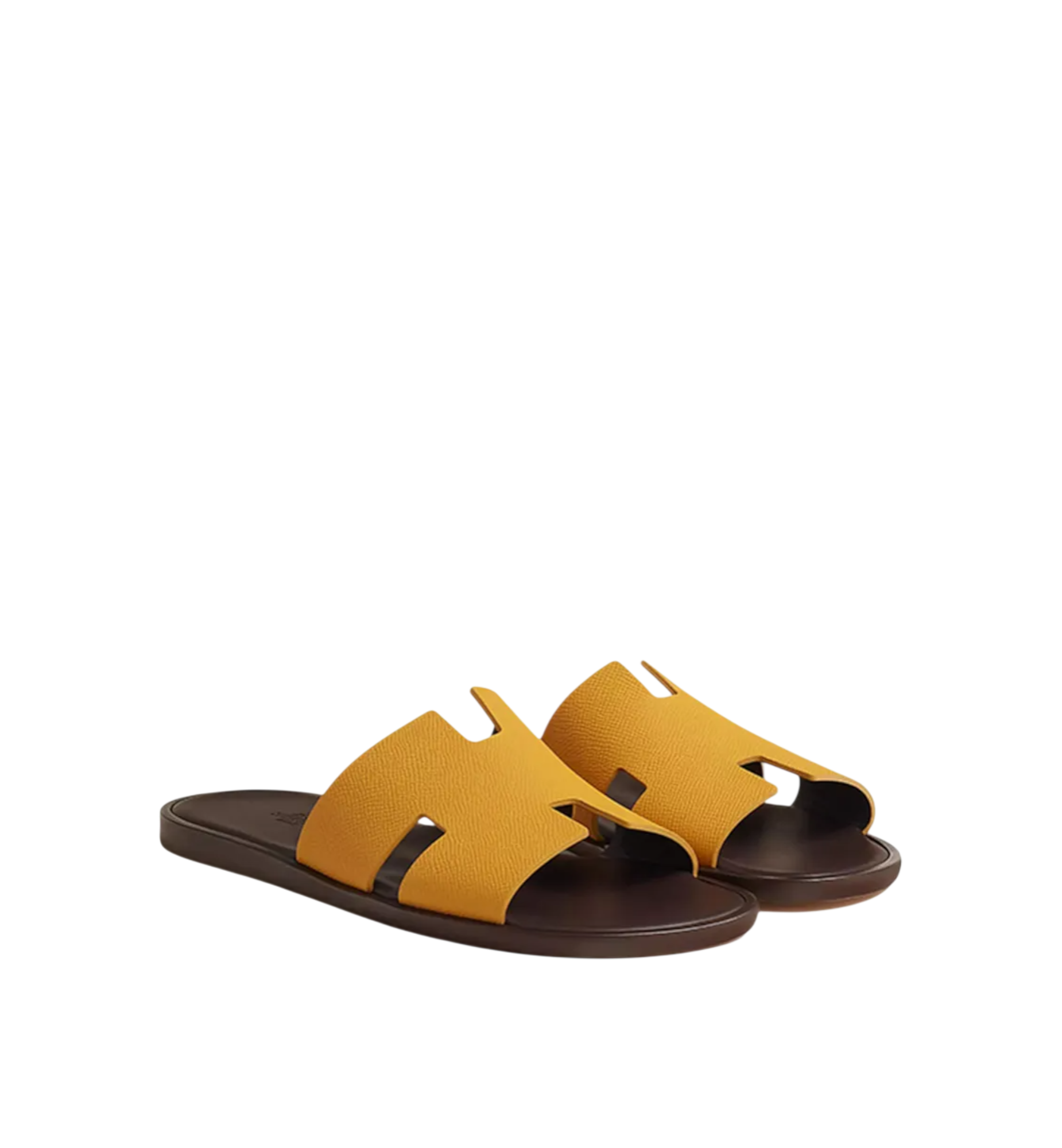 Hermès Izmir Sandal Epsom Jaune Ambre
