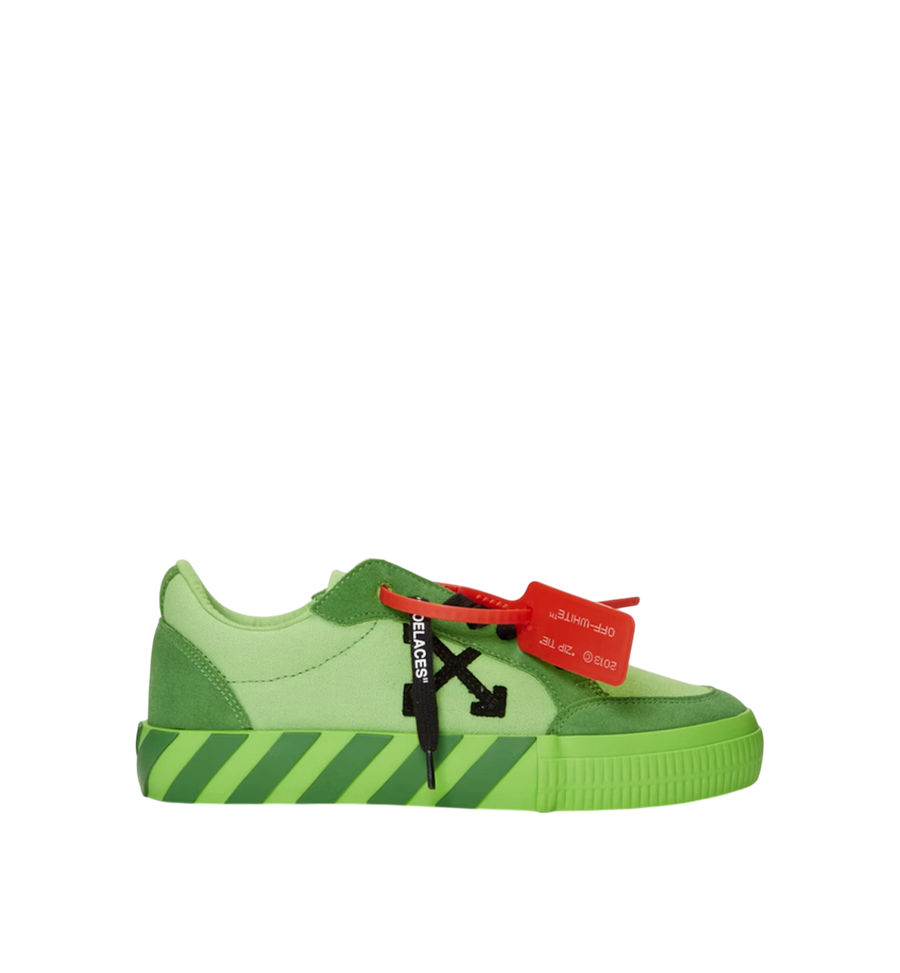 OFF-WHITE Vulc Low Green Canvas FW19