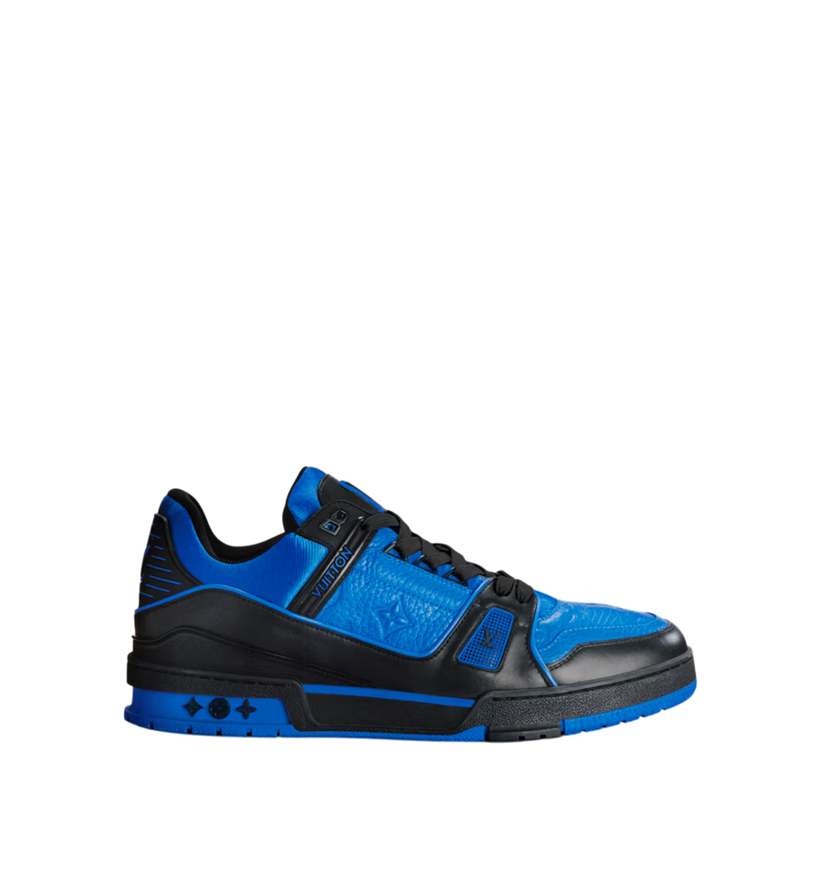 Louis Vuitton Sneakers Taurillon Blue Men