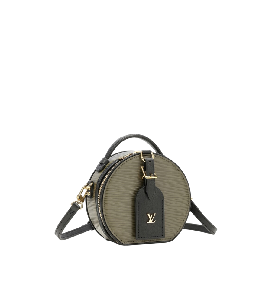 Louis Vuitton Green Epi Leather Mini Boite Chapeau Souple Shoulder Bag