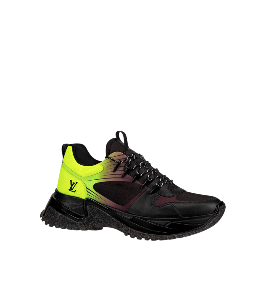 Louis Vuitton Leather And Mesh Run Away Pulse Sneakers Men 10