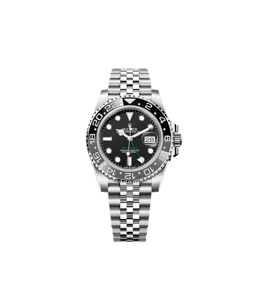 Rolex GMT-Master II 40 "Bruce Wayne" Ref. 126710GRNR | Jubilee Bracelet
