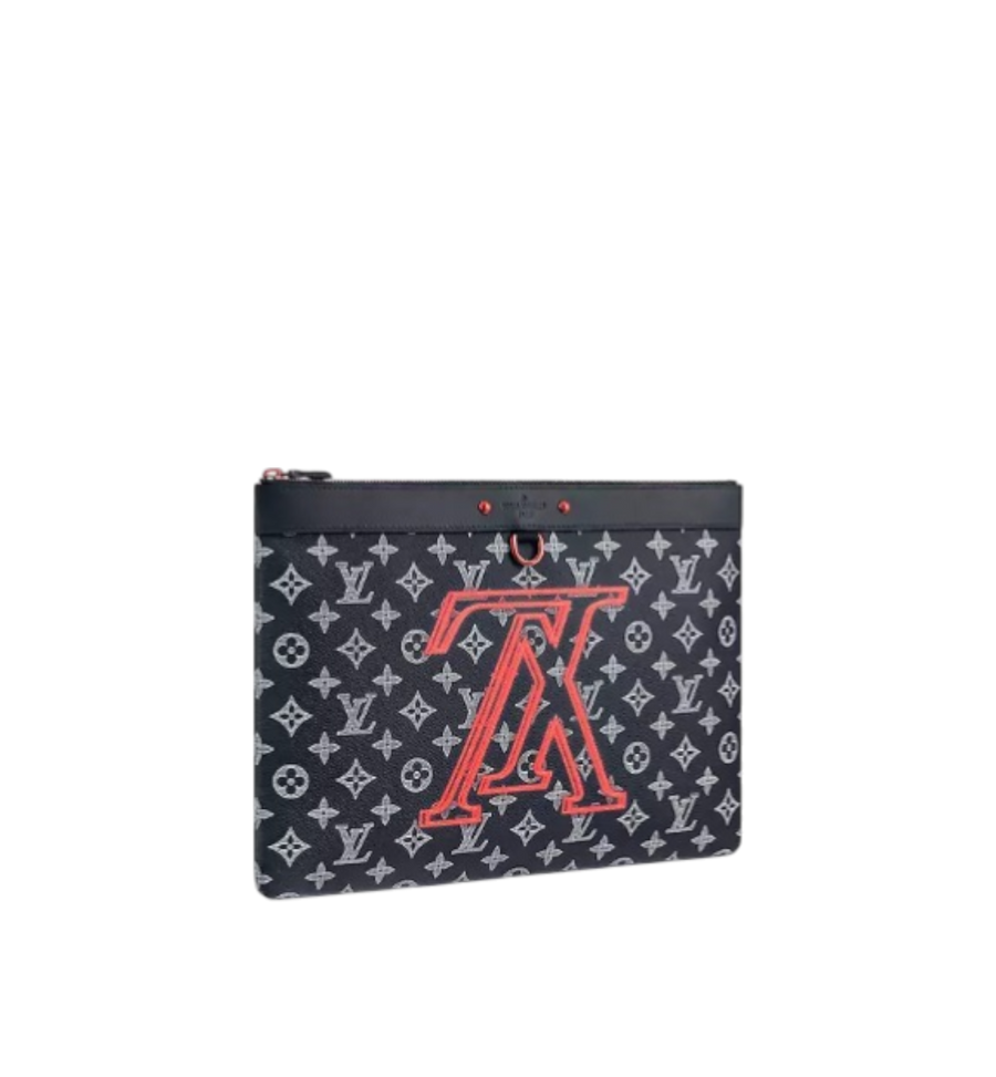 Louis Vuitton Pochette GM Apollo Monogram Ink Upside Down