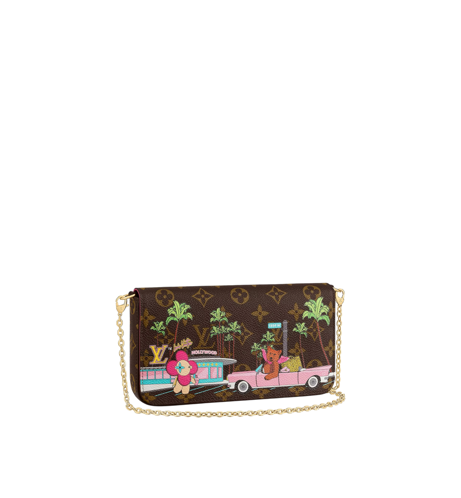Louis Vuitton Pochette Felicie GM XMas Hollywood Monogram