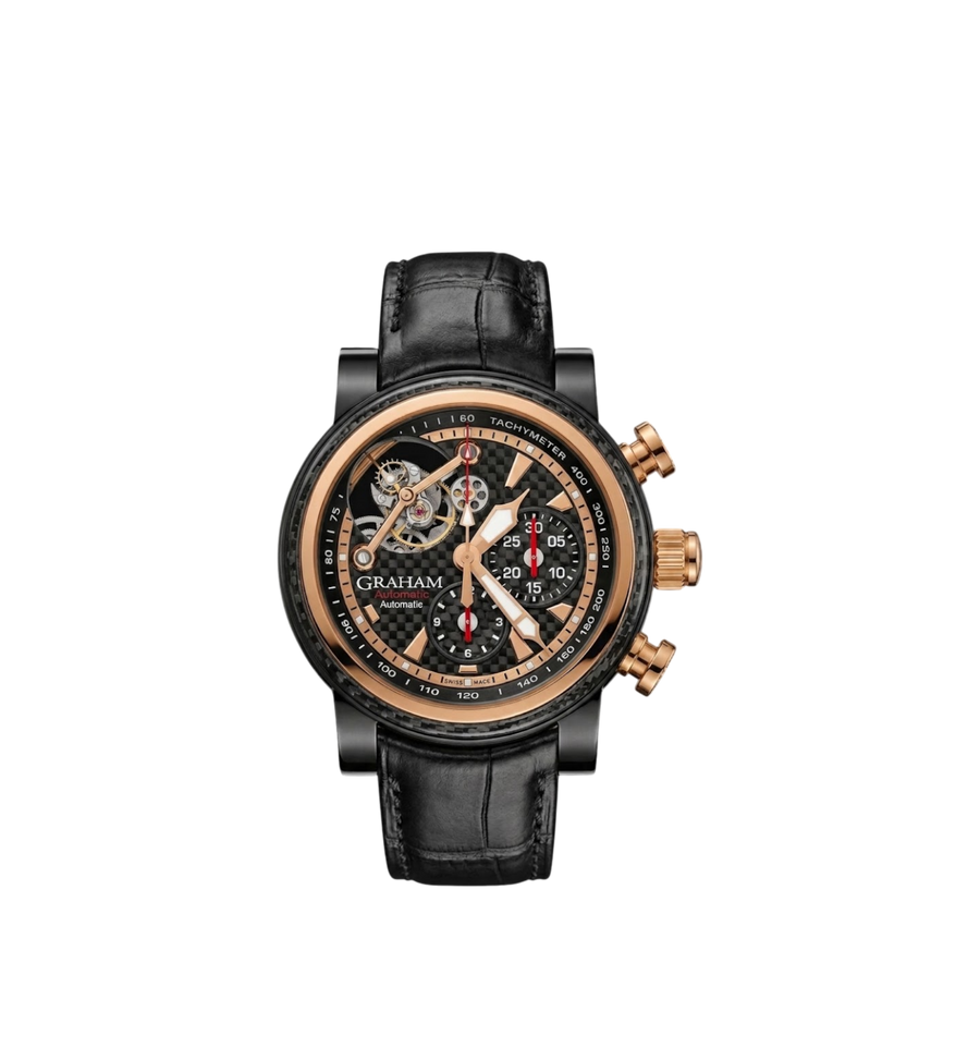 Graham Tourbillograph Rose Gold Men's Watch Ref. 2TWAO.B01A