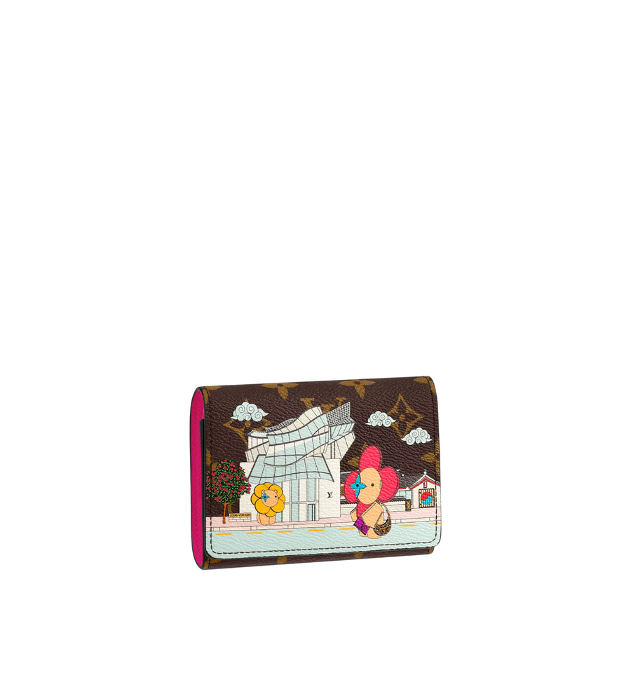 Louis Vuitton Victorine Wallet Vivienne Holiday Monogram Canvas Fuchsia