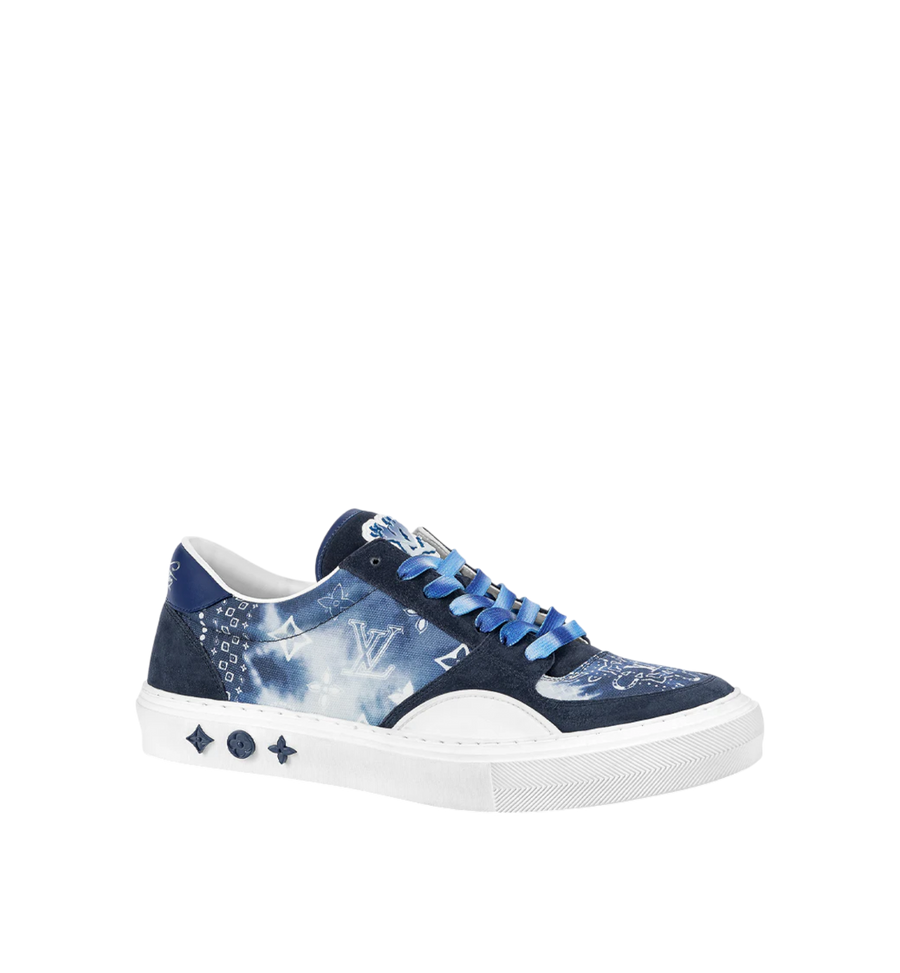 LOUIS VUITTON SNEAKER NAVY BLUE AND WHITE MEN