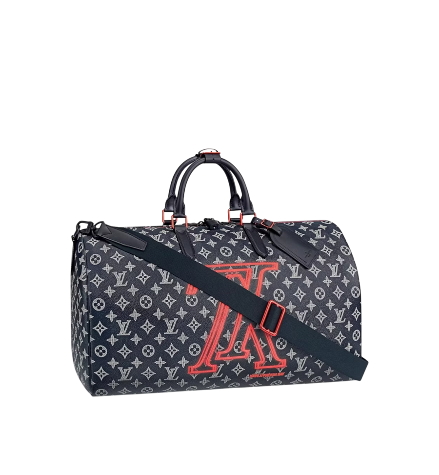 Louis Vuitton Keepall 50 Monogram Upside Down Ink