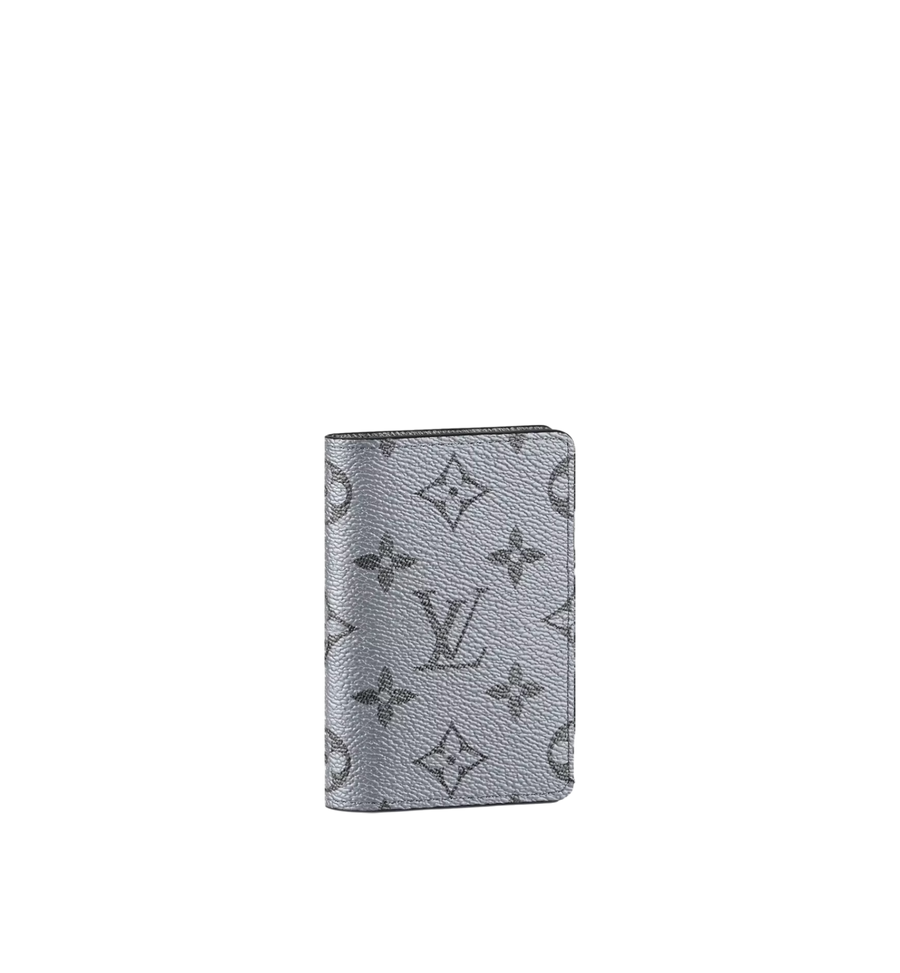 Louis Vuitton Pocket Organizer Taigarama Monogram Grey