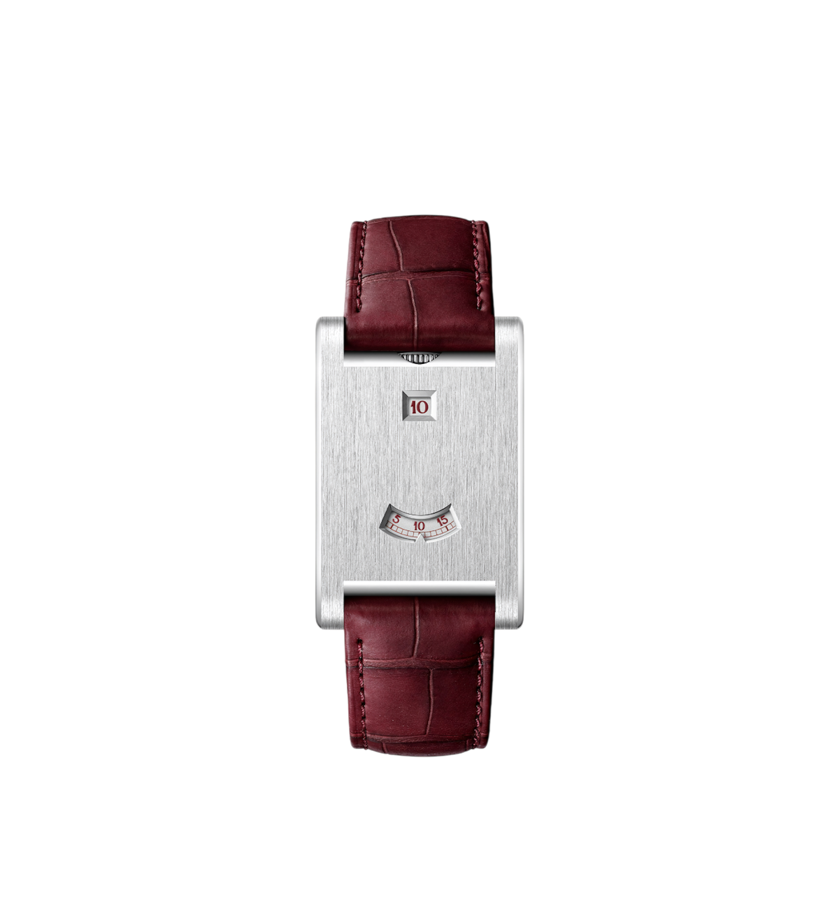 Cartier Tank À Guichet in Platinum Ref. WGTA0236