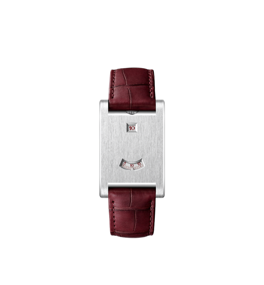 Cartier Tank À Guichet in Platinum Ref. WGTA0236