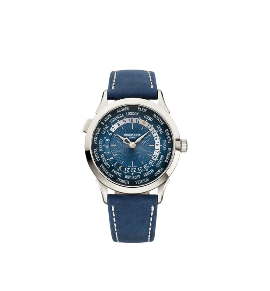 Patek Philippe Complications Ref. 5230P-001 Blue Dial World Time