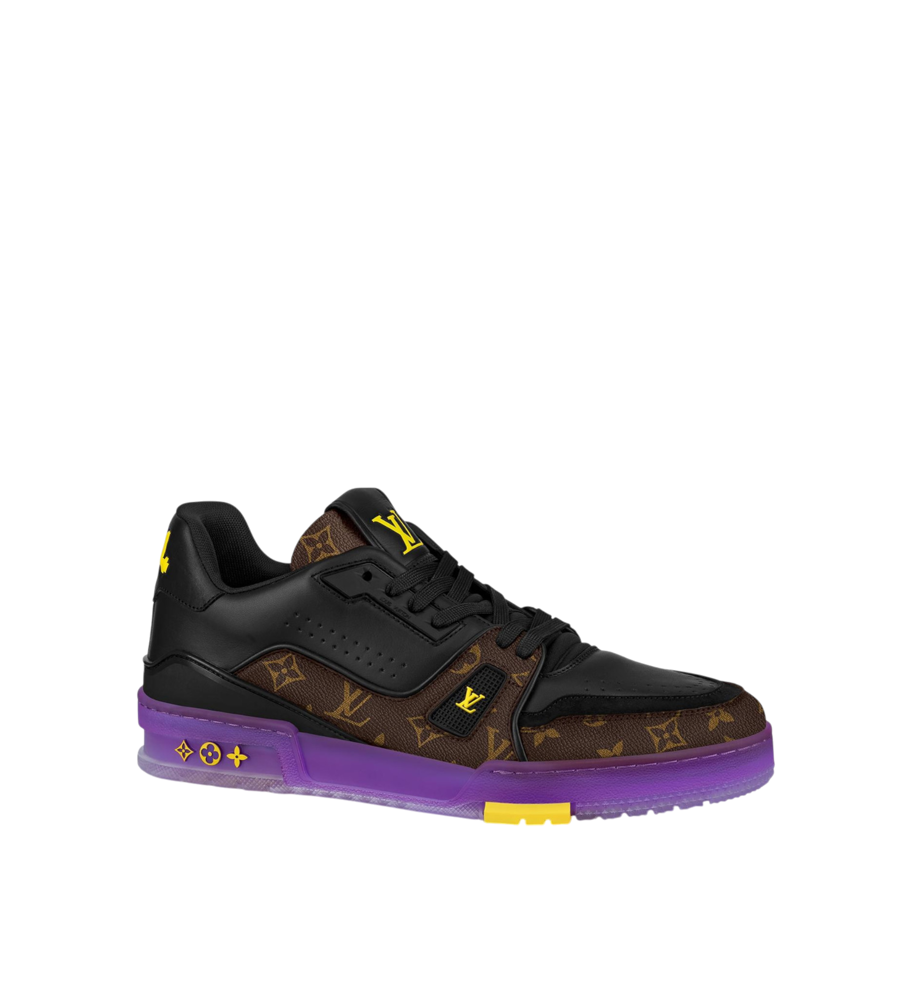 LOUIS VUITTON SNEAKER #54 BLACK PURPLE MEN
