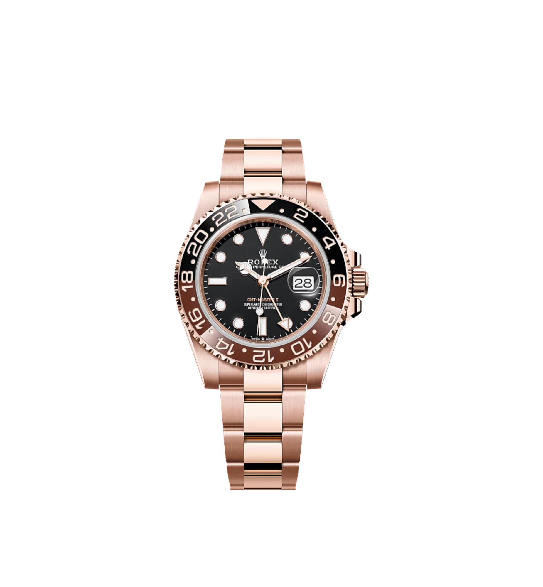 GMT-Master II 40 "Root Beer" Ref. 126715CHNR - black