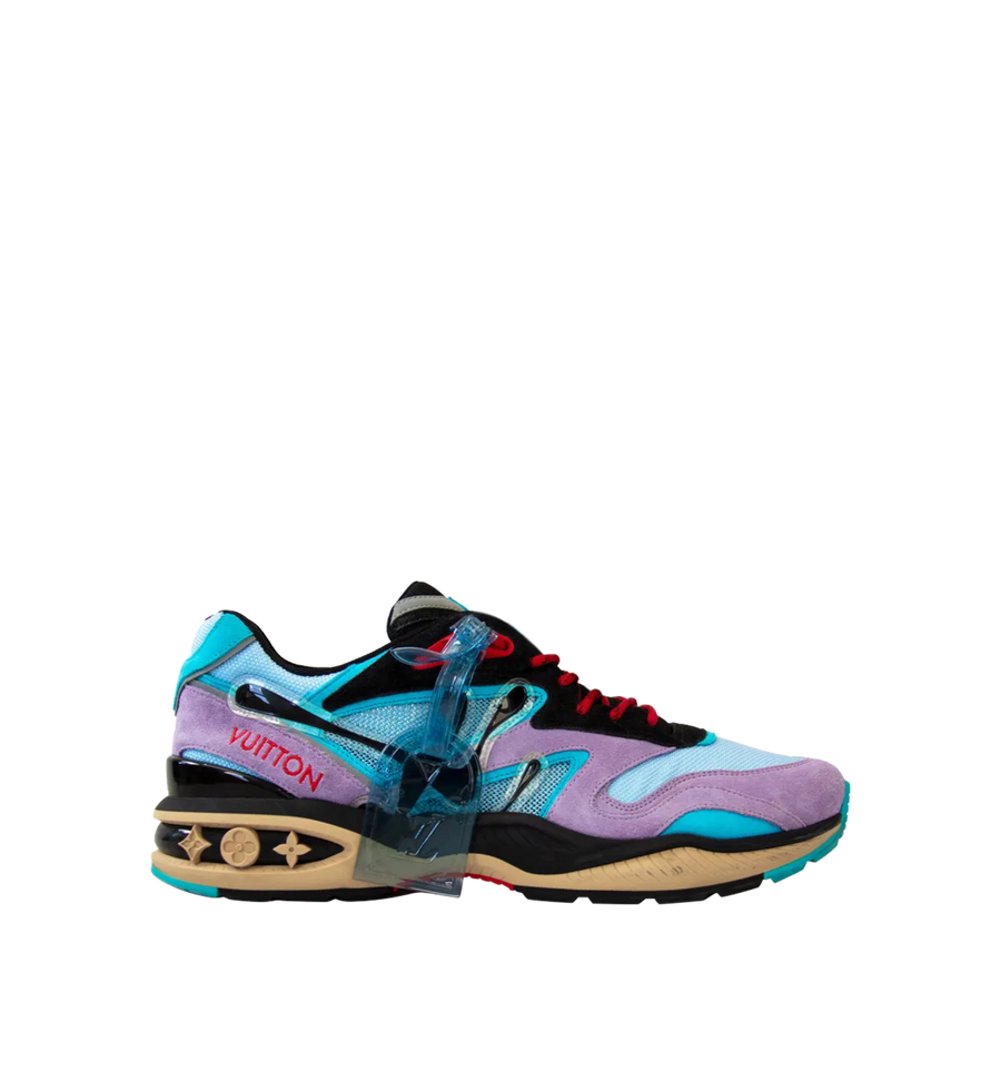 Louis Vuitton Trail Sneaker Purple Rainbow Men