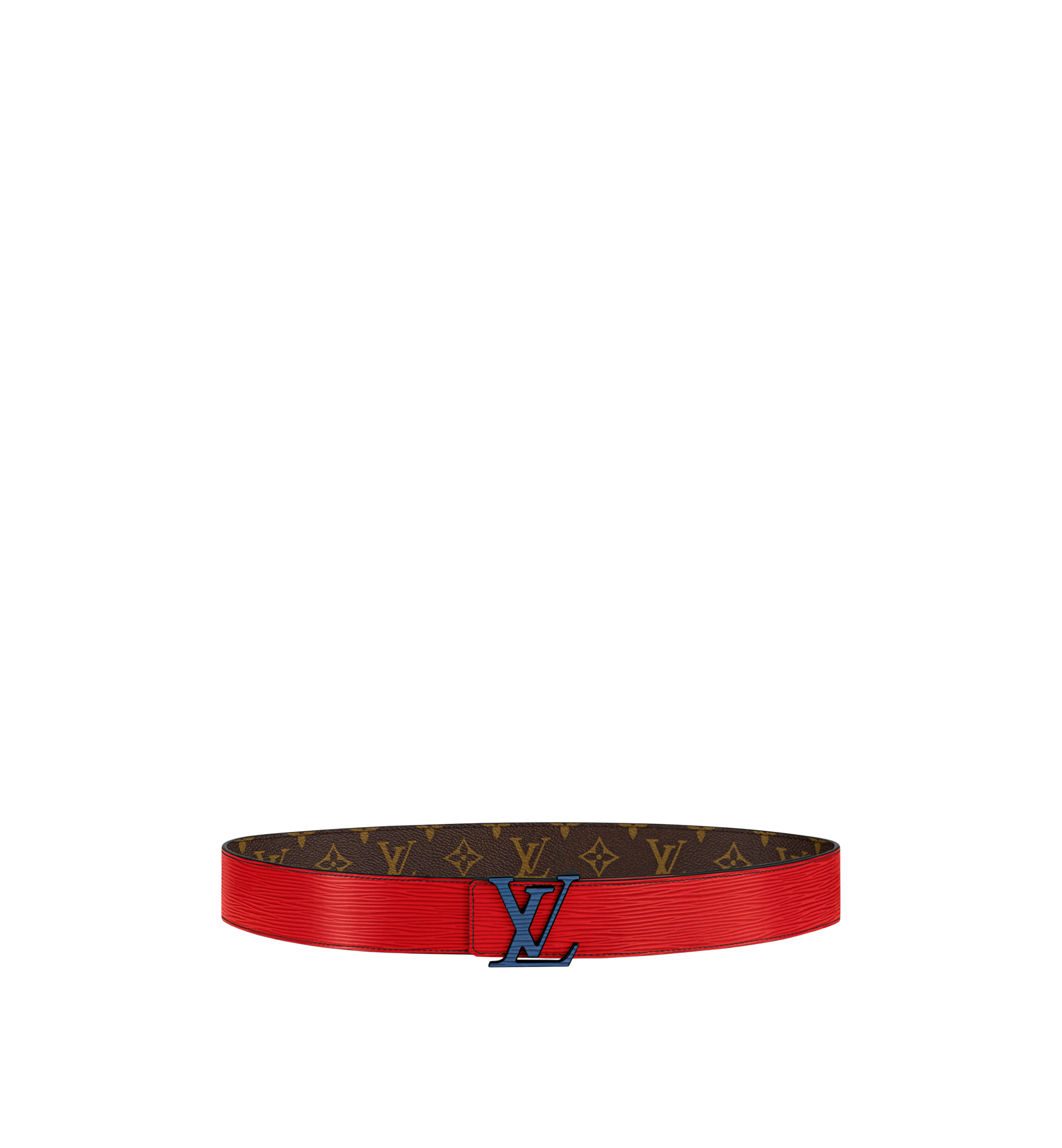 Louis Vuitton Belt Reversible Monogram EPI Red | Blue 40
