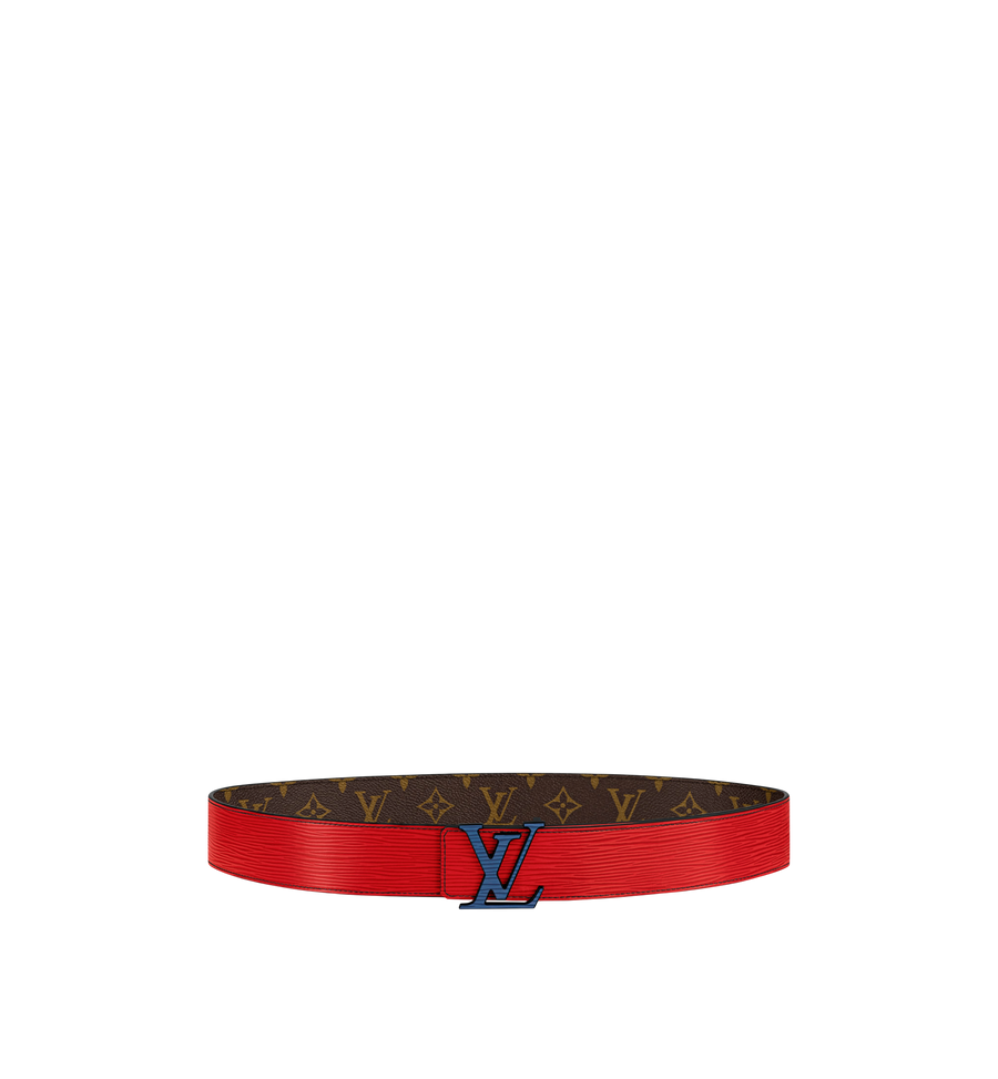 Louis Vuitton Belt Reversible Monogram EPI Red | Blue