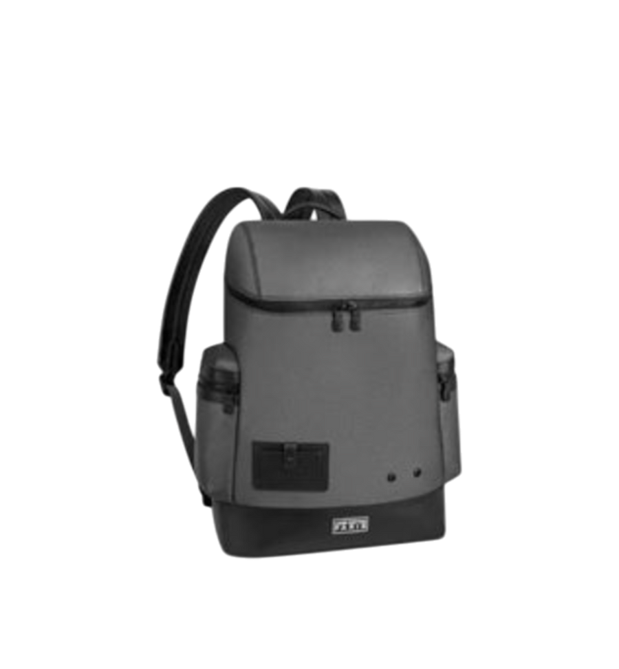 Louis Vuitton Alpha Backpack Taurillon Leather Gray