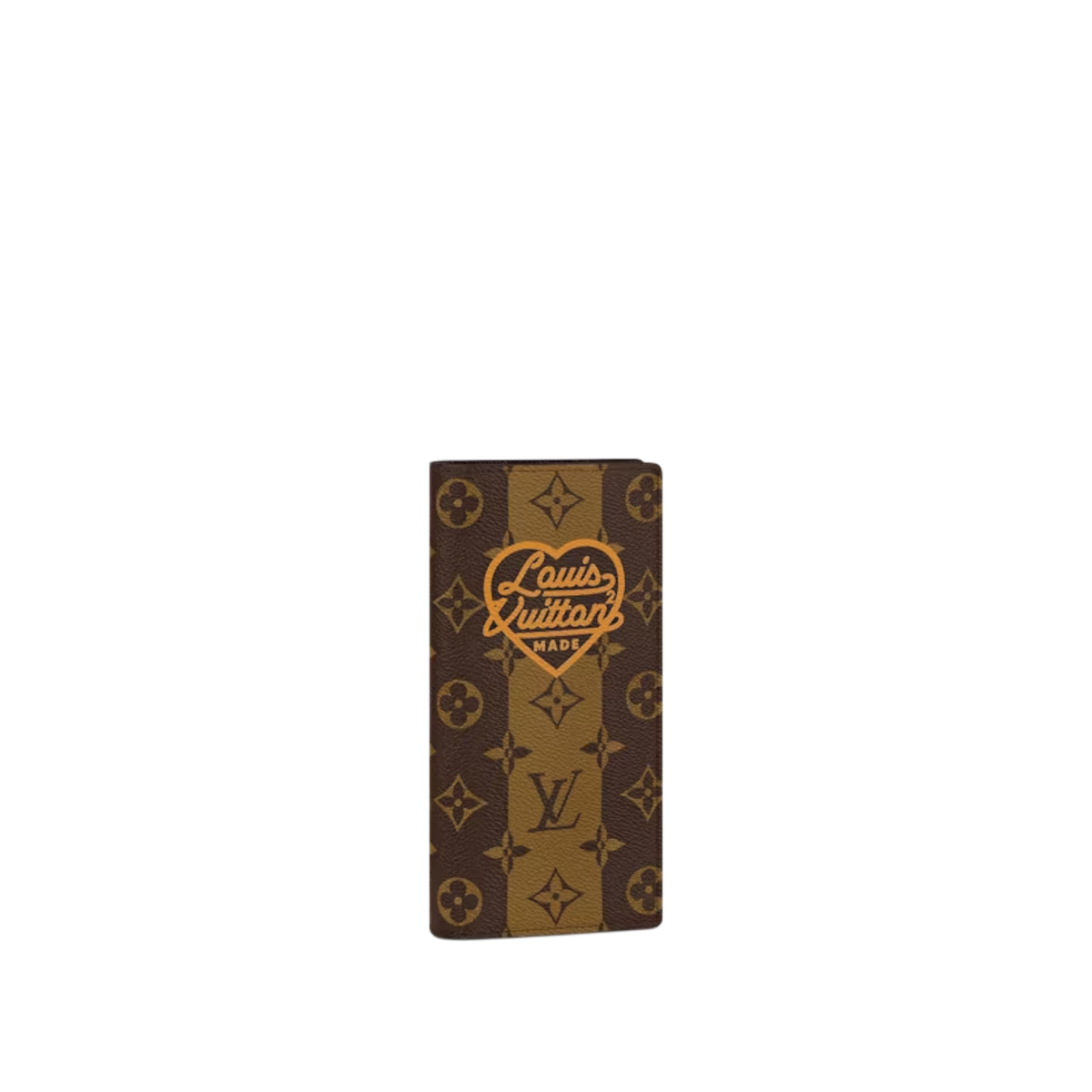 Louis Vuitton x Nigo Brazza Wallet Monogram Stripes Brown