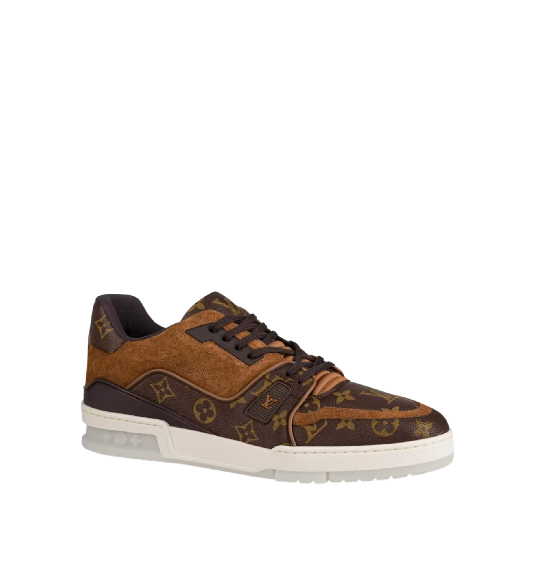 LOUIS VUITTON SNEAKER MONOGRAM SUEDE BROWN MEN
