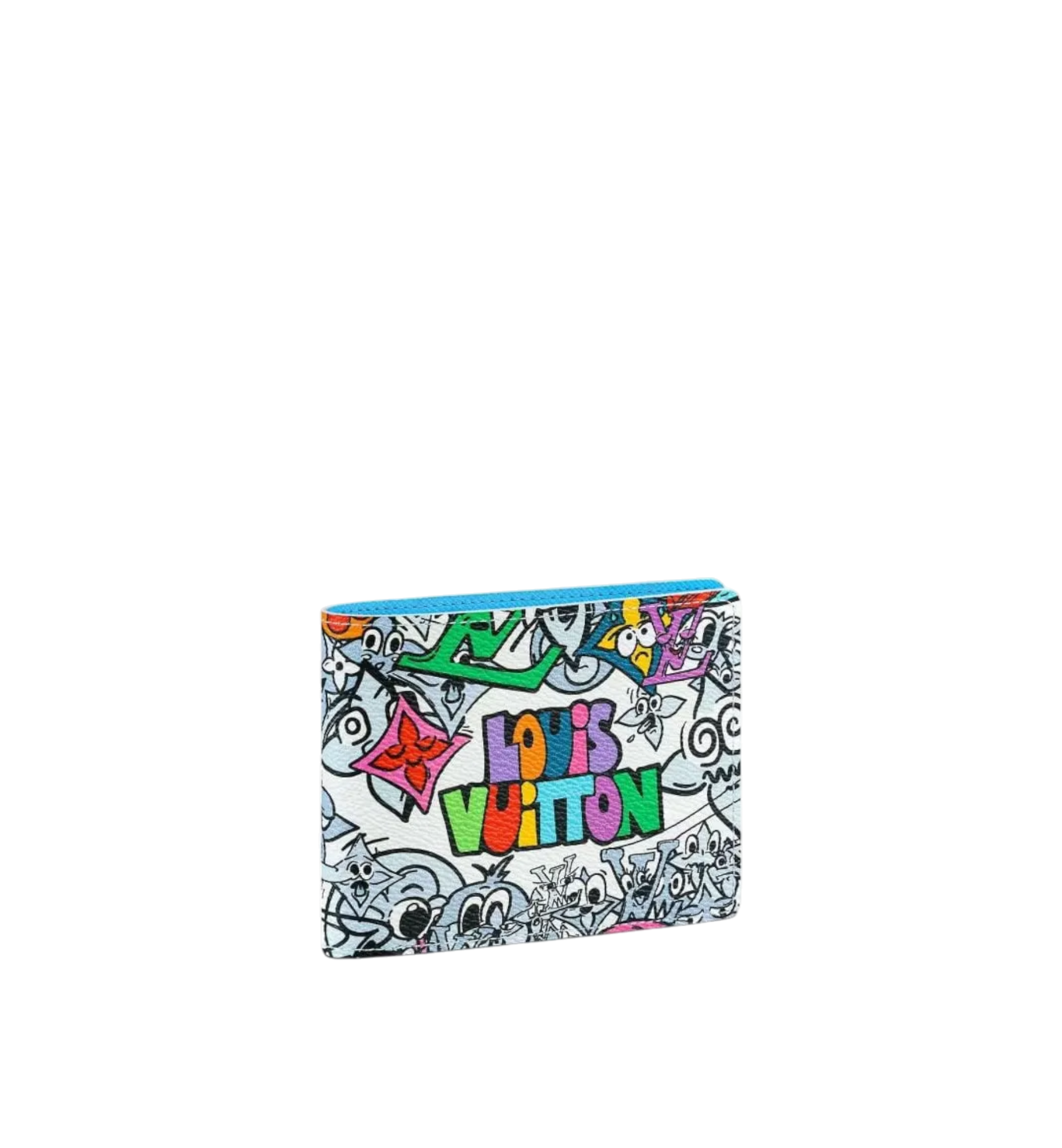 Louis Vuitton Monogram Comics Multiple Wallet Multicolor