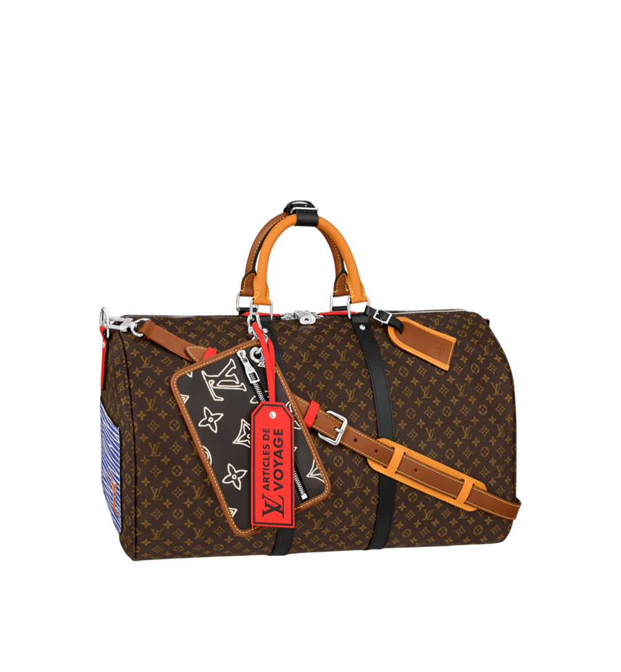 Louis Vuitton Virgil Abloh Mini Monogram Patchwork Keepall