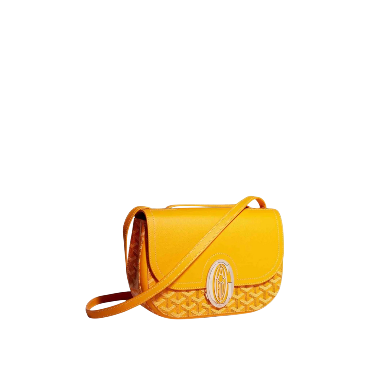 Goyard 233 Bag Yellow | Luxury Goyardine Crossbody