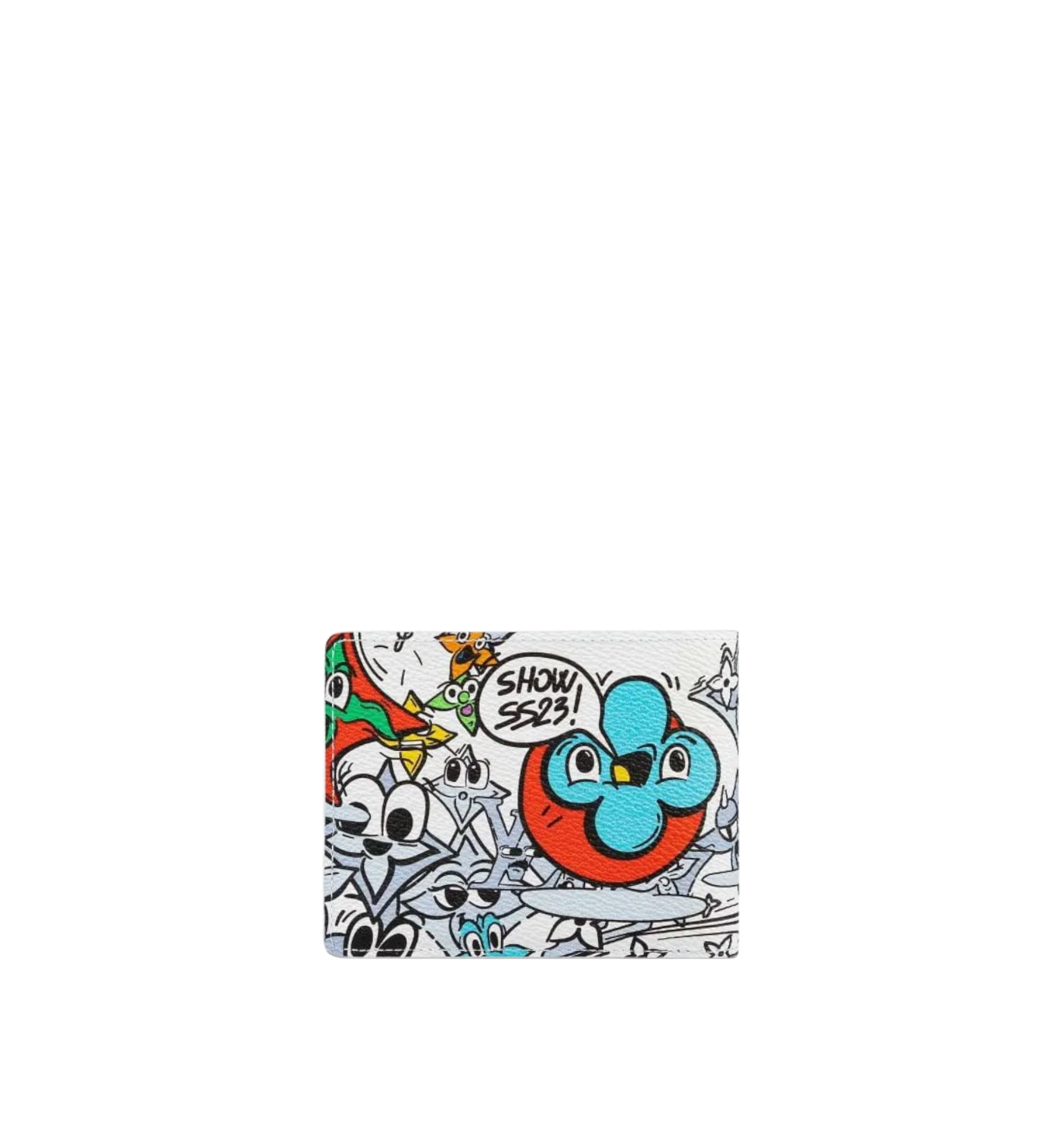 Louis Vuitton Monogram Comics Multiple Wallet Multicolor