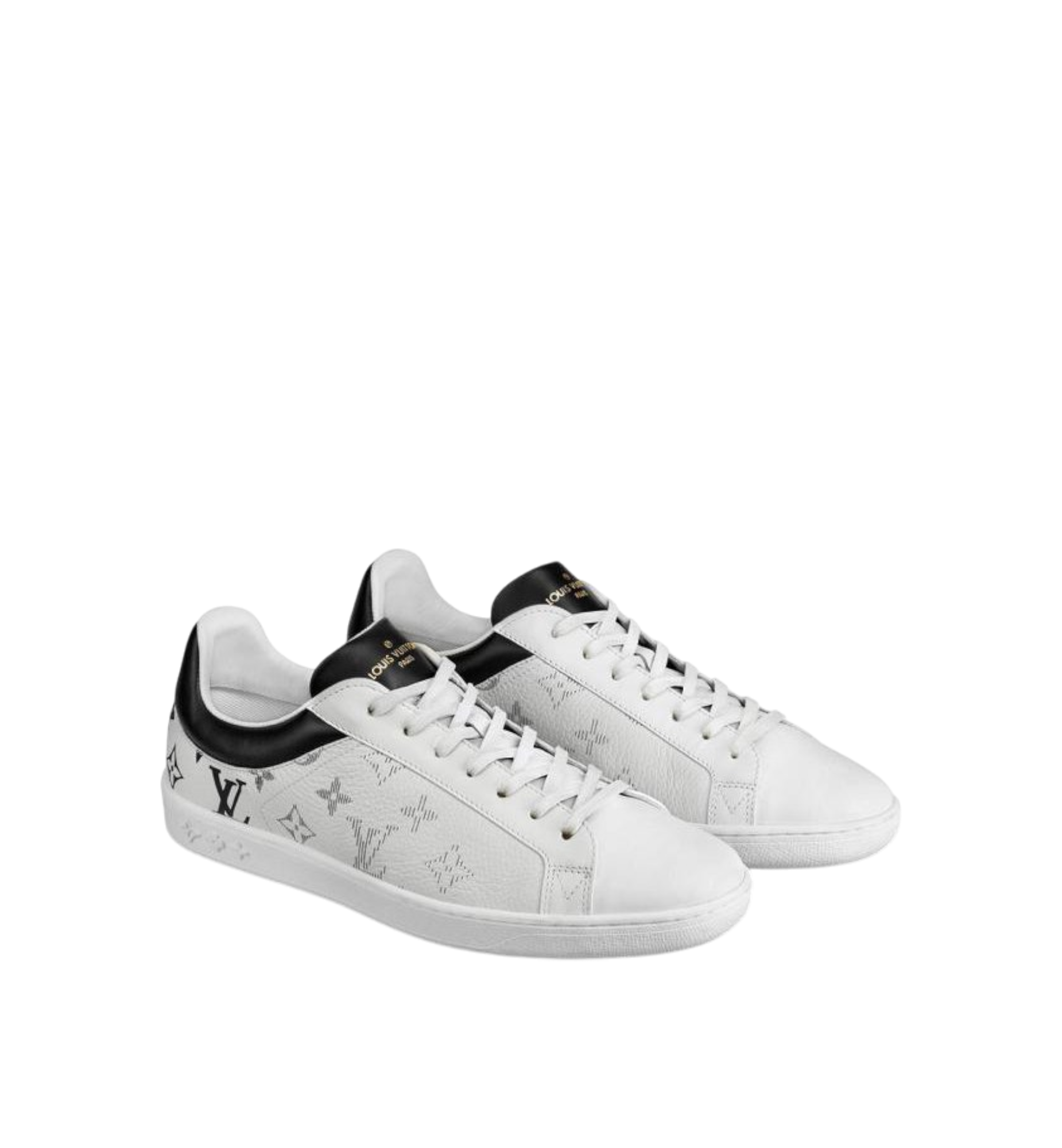 LOUIS VUITTON LUXEMBOURG SNEAKER MONOGRAM WHITE MEN 9