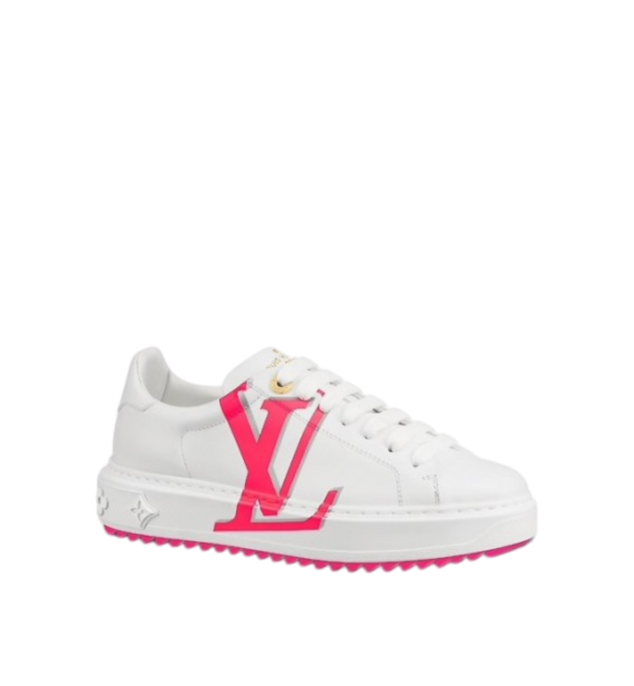 Louis Vuitton Sneaker Time Out White | Pink