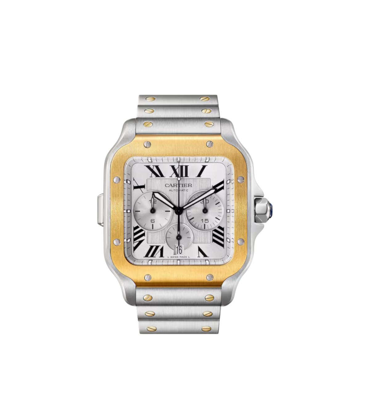 Santos de Cartier Chronograph watch Ref. W2SA0008