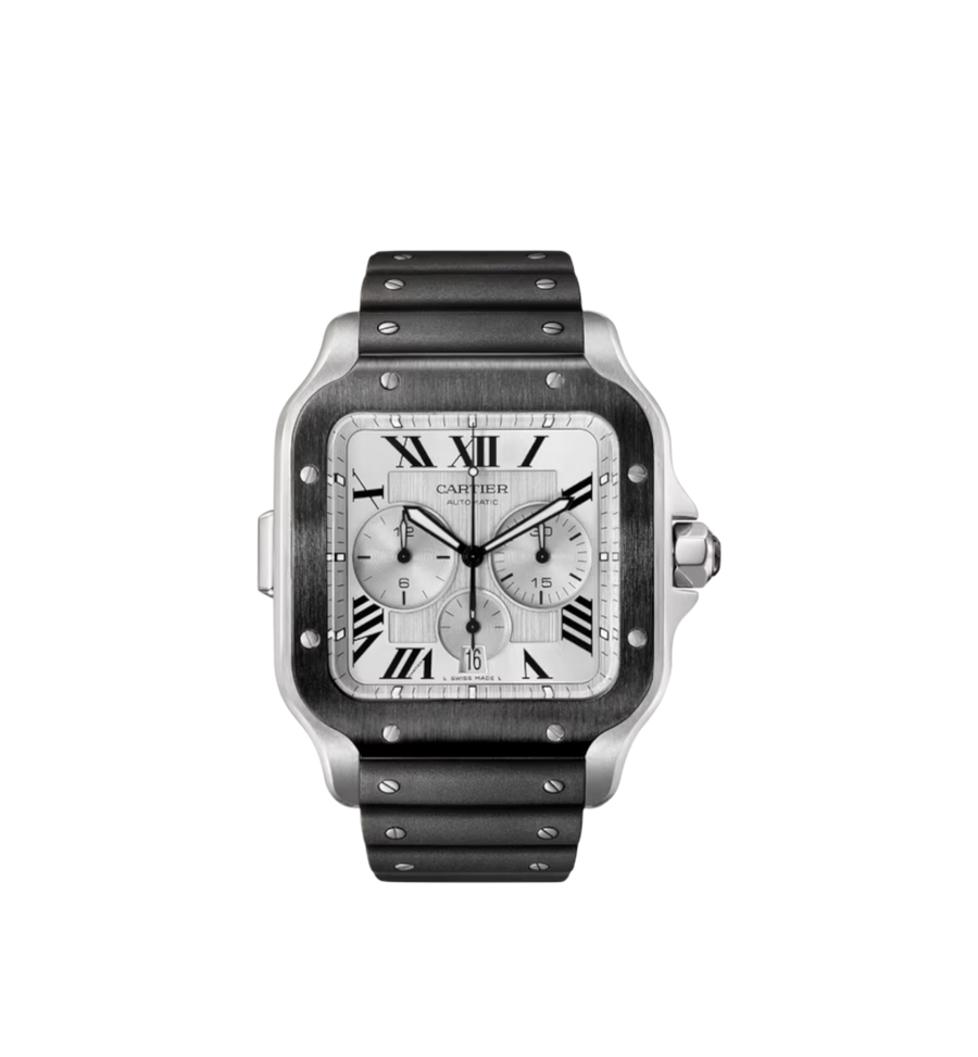 Santos de Cartier Chronograph watch Ref. WSSA0017