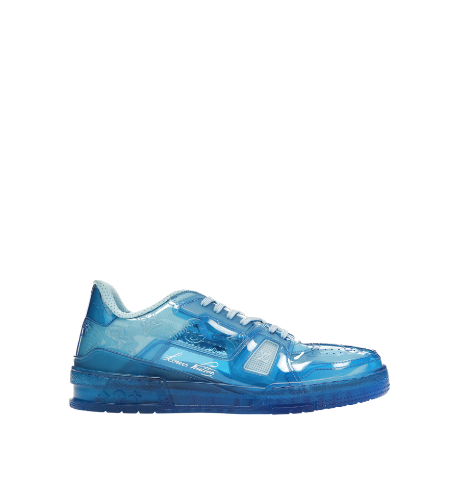 Louis Vuitton Transparent Blue Sneakers Men