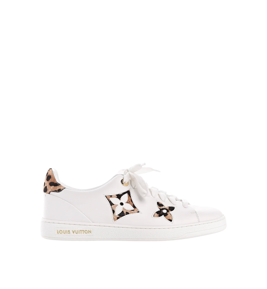 LOUIS VUITTON SNEAKER GIANT JUNGLE FRONTROW WHITE