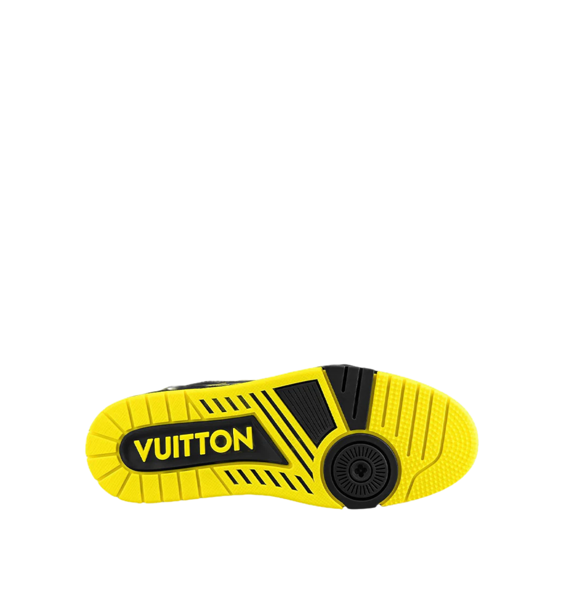 Louis Vuitton Sneaker #54 Black Yellow Men