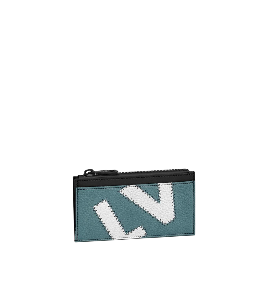 Louis Vuitton Wallet Coin Holder Taurillon Limf. White Yellow Grey Black