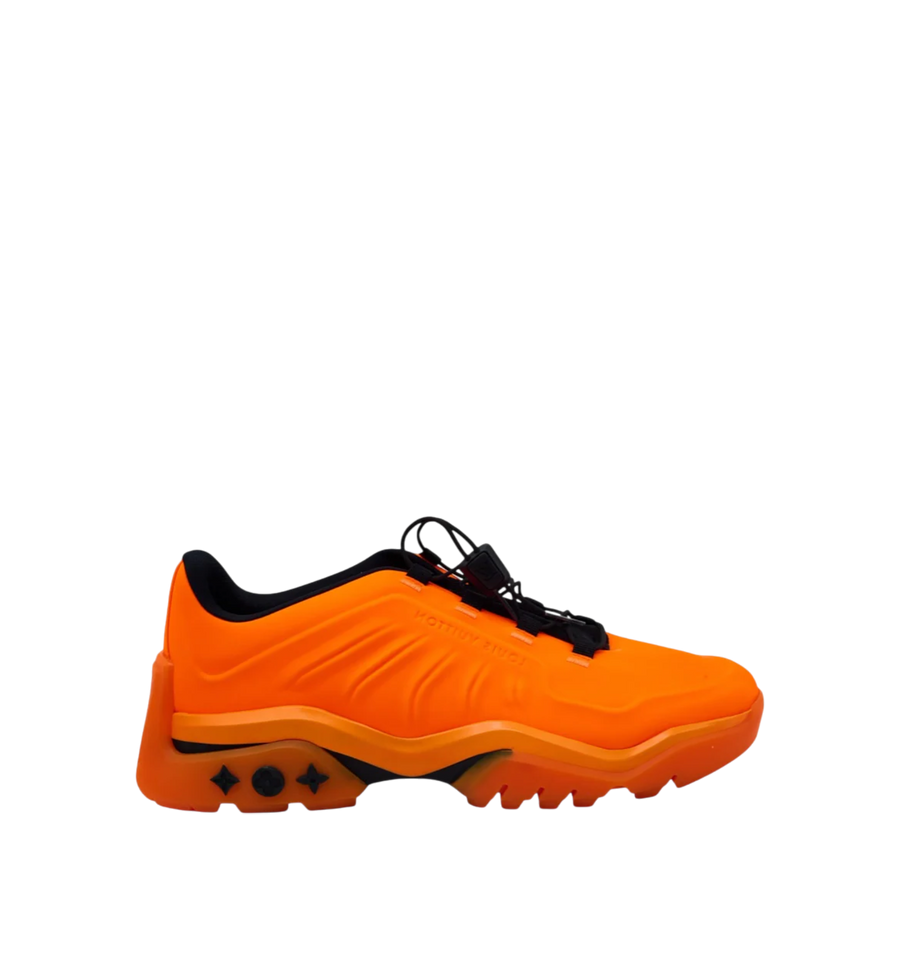 Louis Vuitton Millenium Trainers Neon Orange Men