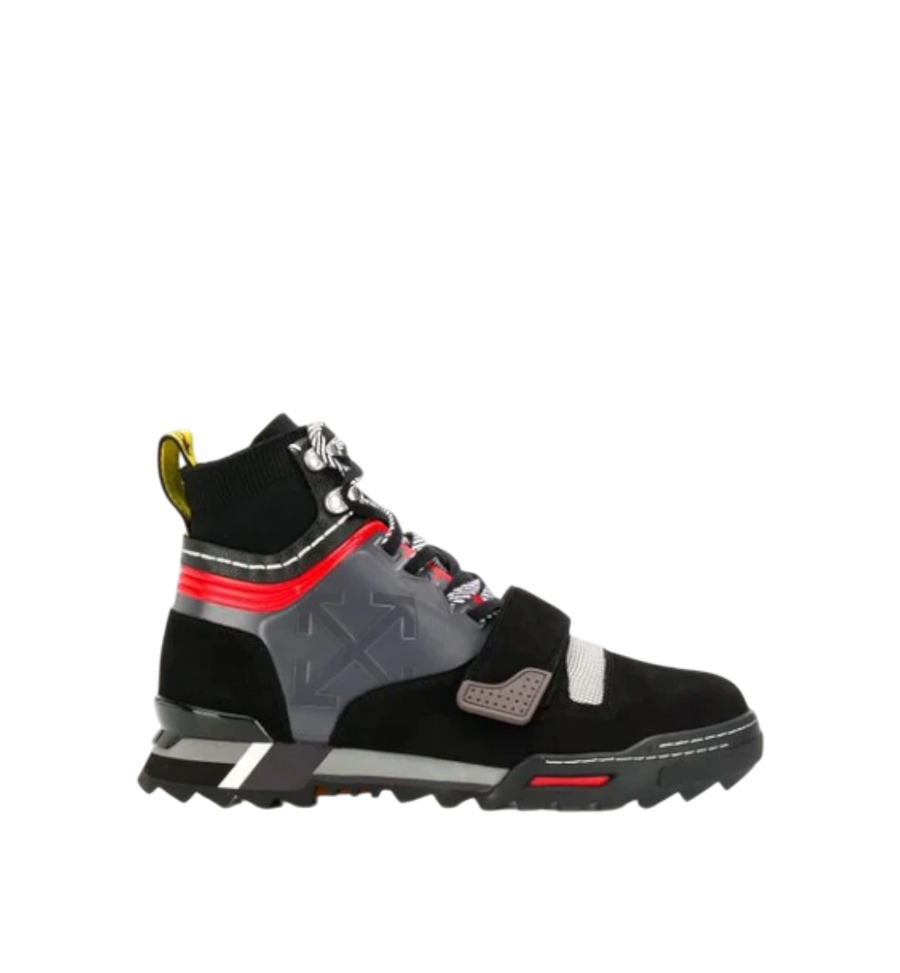 Off-White Arrow Hiking Sneaker Boot 'Black Grey'