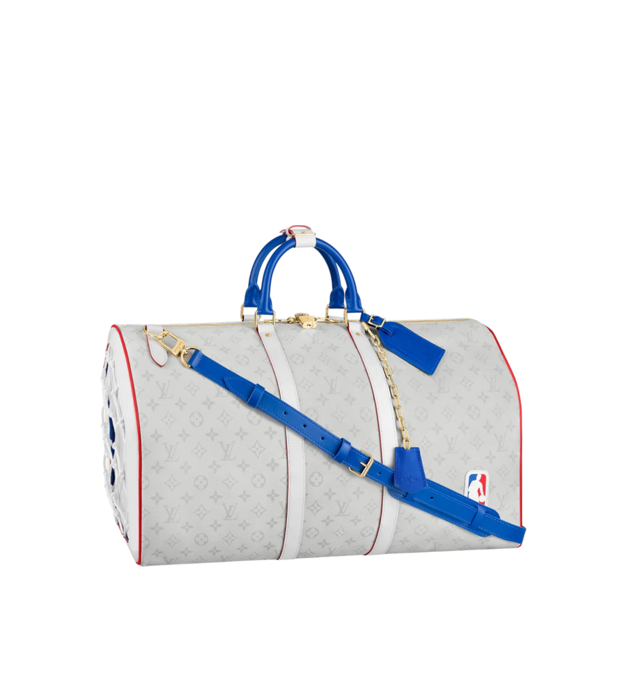 Louis Vuitton x NBA Keepall 50 MNG white