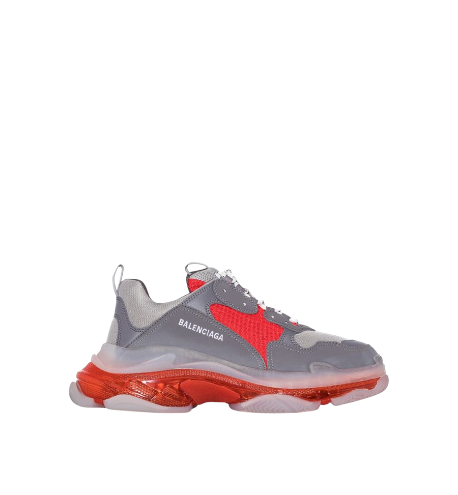 Balenciaga Triple S Sneaker Grey | Red