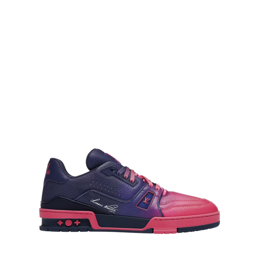 Louis Vuitton Trainer Sneaker Virgil No. 7 Purple Pink