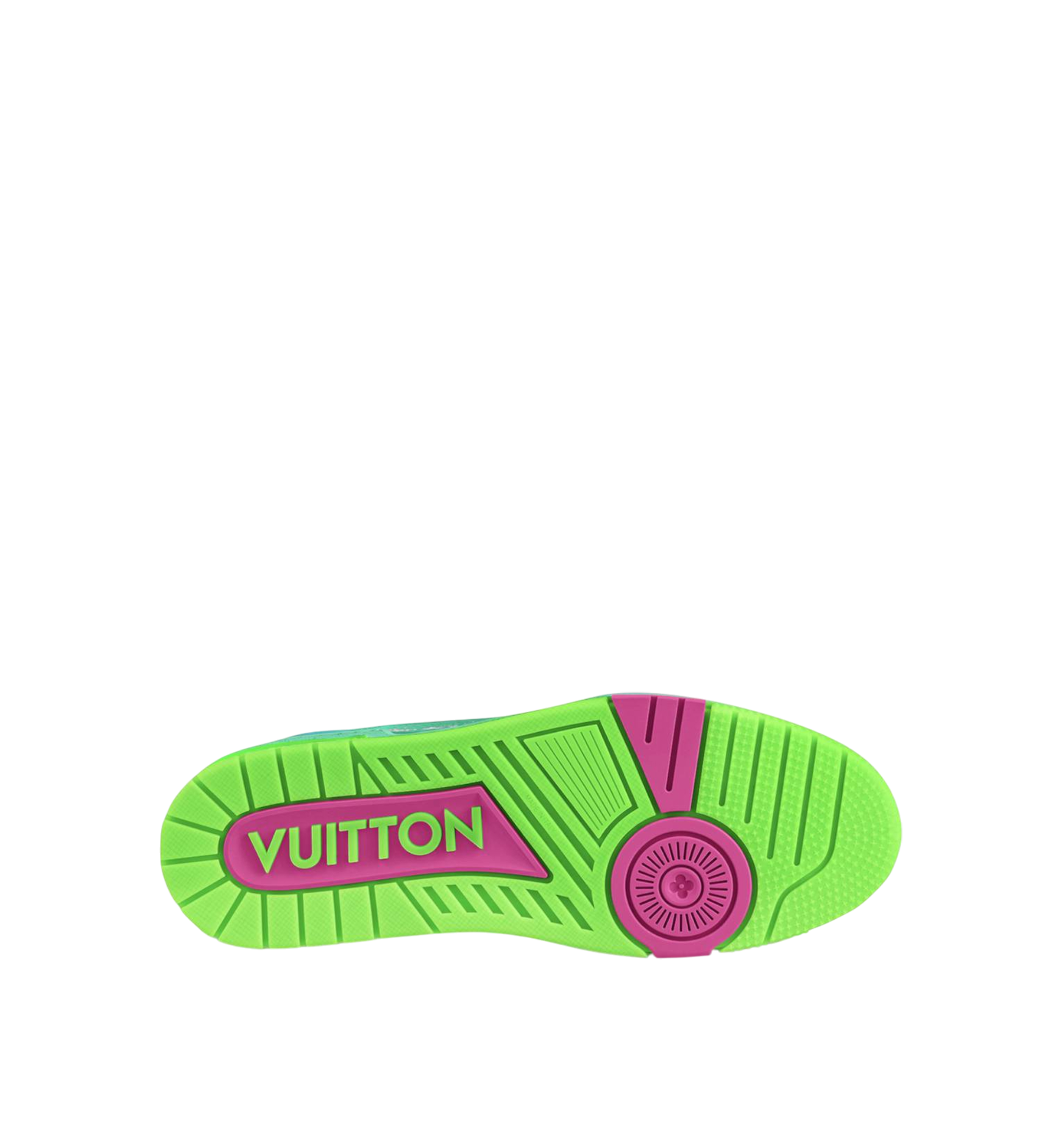 Louis Vuitton Sneaker #54 Aqua And Pink Men