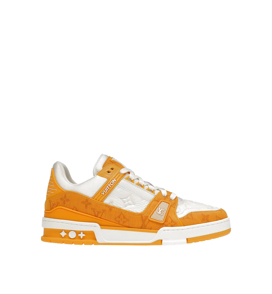 Louis Vuitton Sneaker Orange Denim Men