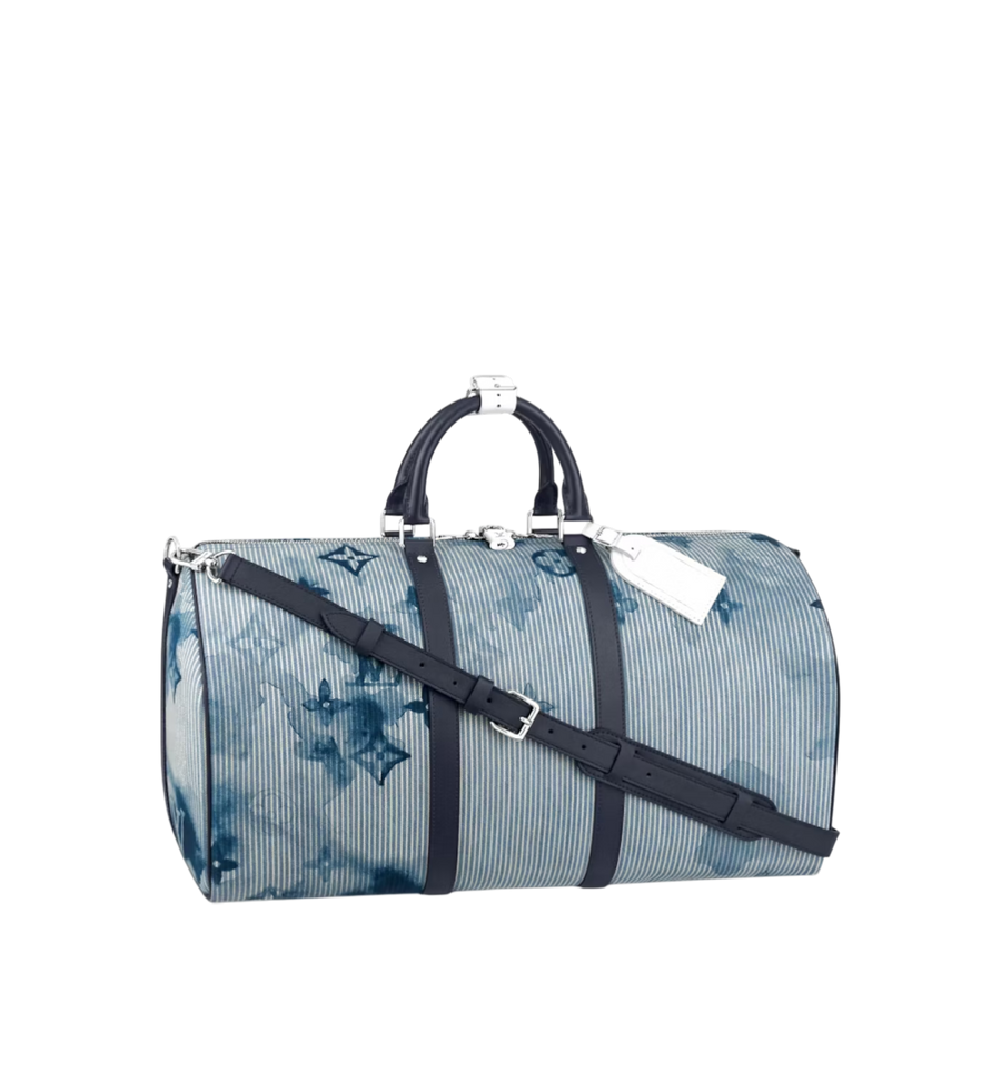 Louis Vuitton Keepall Watercolor Monogram Blue