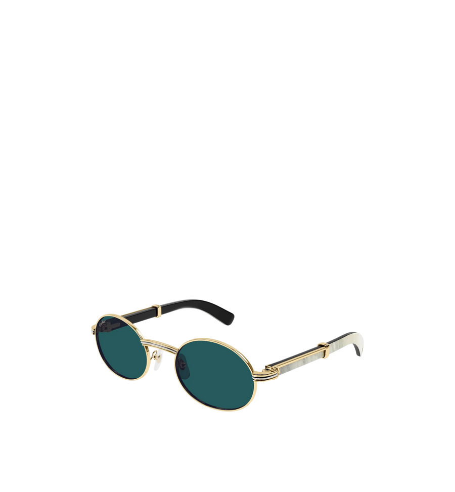 Cartier Sunglasses Ref. CT0464S-003 GOLD | GREEN
