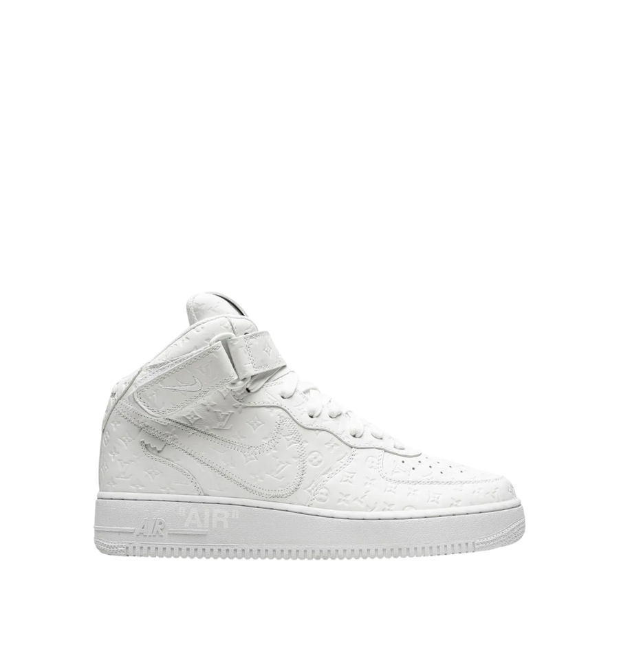 Louis Vuitton Nike Air Force 1 Mid by Virgil Abloh in White