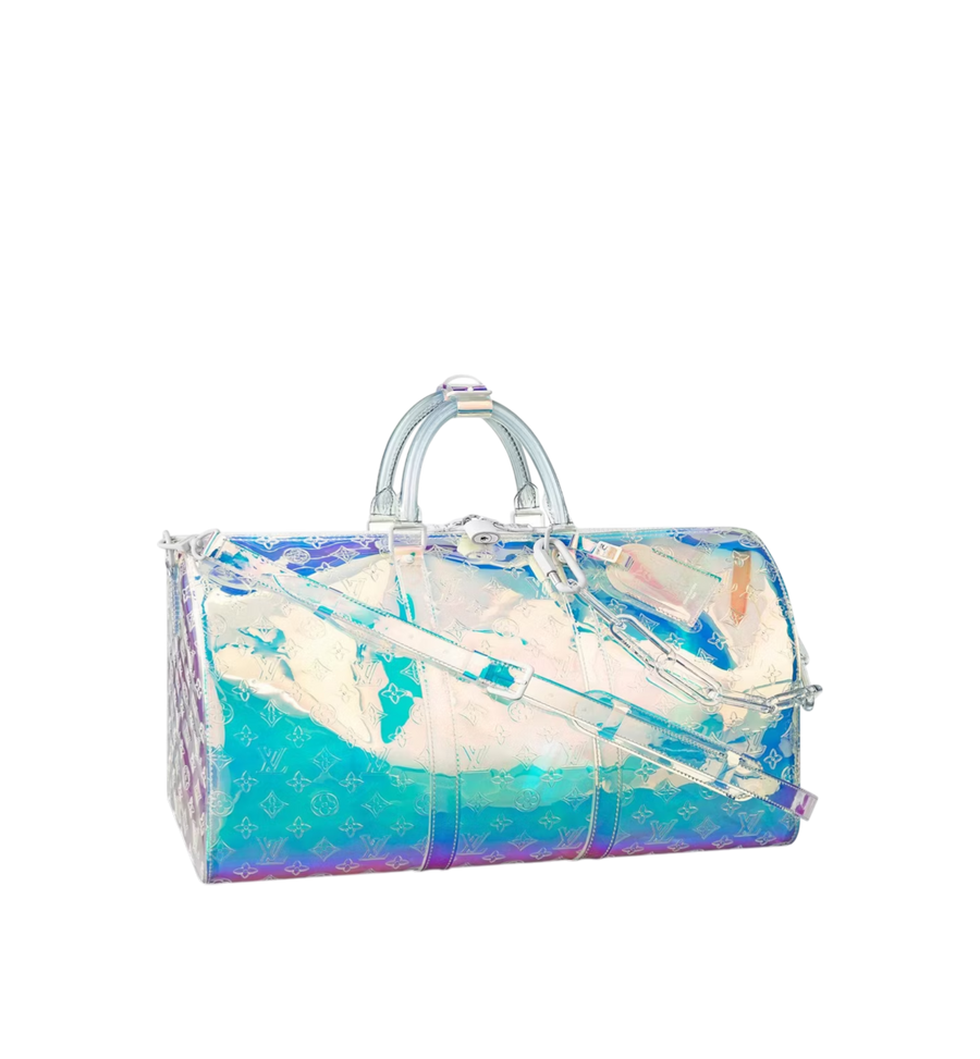 Louis Vuitton Keepall Prism Neon Transparent